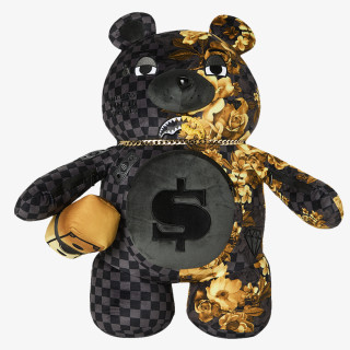 SPRAYGROUND Hátizsák GOLD FLORAL REMIX MONEYBEAR BACKPACK 