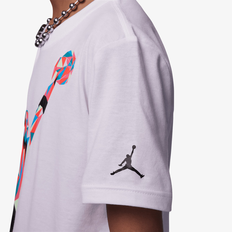 JORDAN Póló JDB JUMPMAN HBR HEIRLOOM SS TE 
