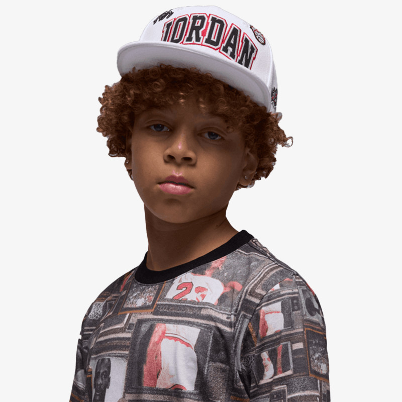JORDAN Póló JDB MJ FLT ESS AOP SS TEE 