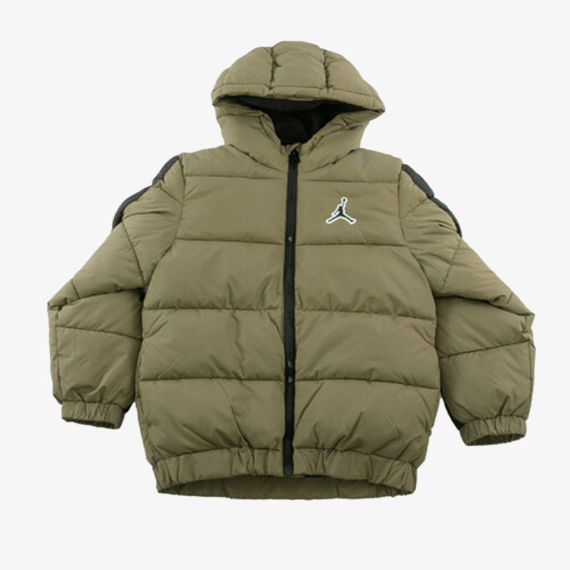 JORDAN Kabát JDB COLOR BLOCK PUFFER JACKET 