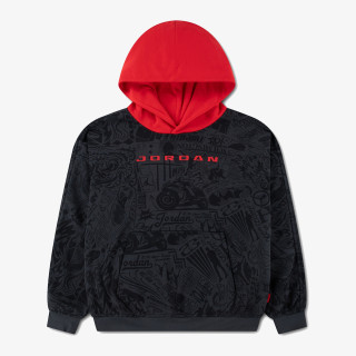 JORDAN Pulóver JDB MJ BRK LSR PO HOODIE 