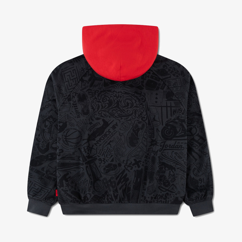 JORDAN Pulóver JDB MJ BRK LSR PO HOODIE 