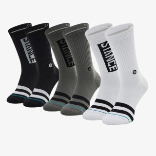 Stance Zokni A556C20OG3-BLW STANCE OG 3 PACK BLACKWHI 