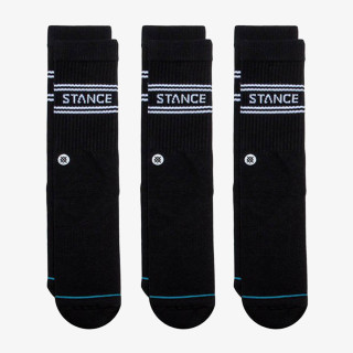 Stance Zokni A556D20SRO-BLK STANCE BASIC  3 PACK CREW 