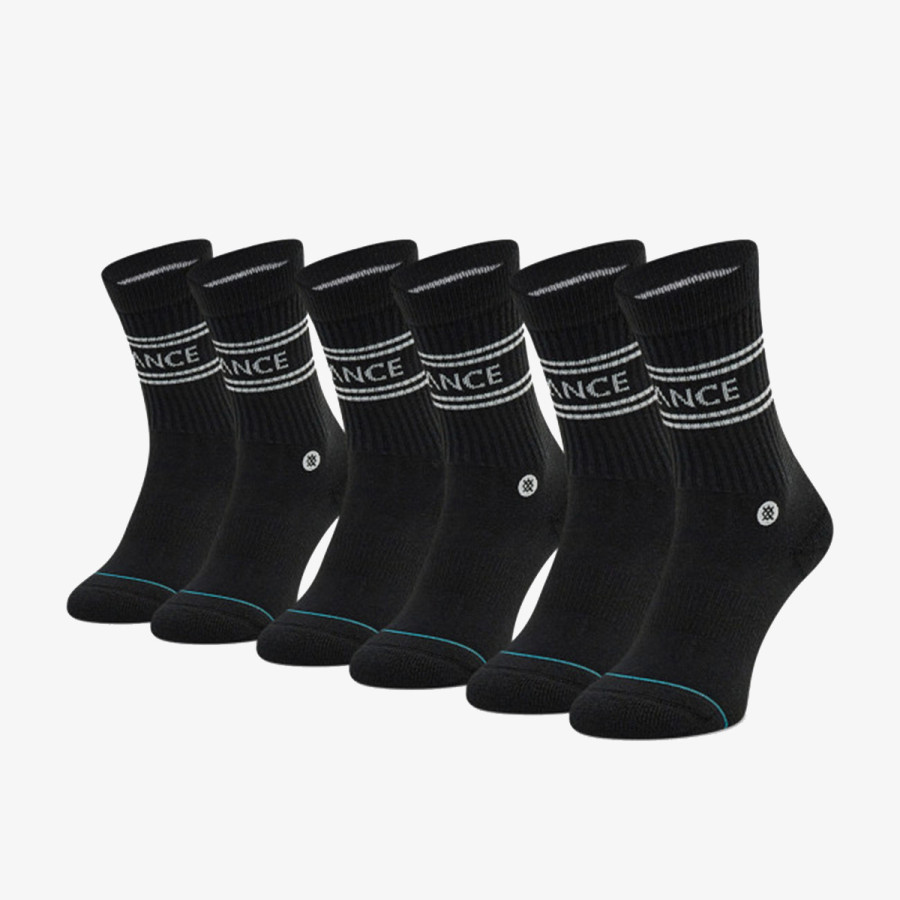 Stance Zokni A556D20SRO-BLK STANCE BASIC  3 PACK CREW 