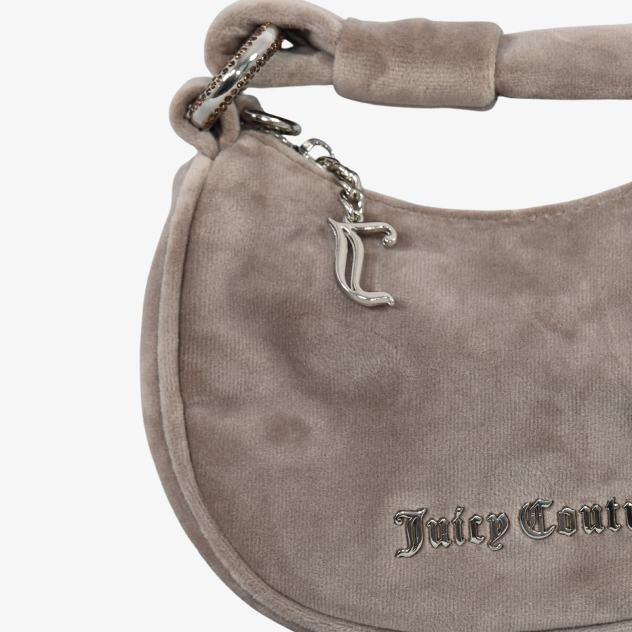 Juicy Couture Táska Blossom Micro Hobo Polyester Fungi 