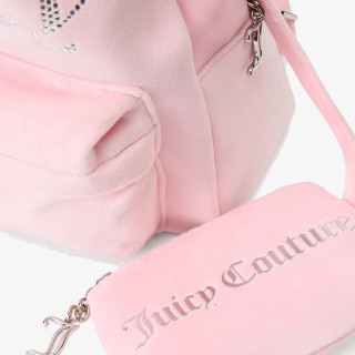 Juicy Couture Hátizsák Kimberly Backpack Polyester Juicy Pink 