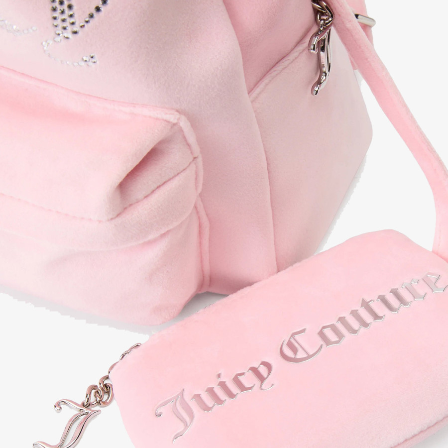 Juicy Couture Hátizsák Kimberly Backpack Polyester Juicy Pink 