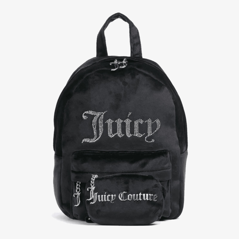 Juicy Couture Táska Kimberly Crossbody w/ Fla Polyester Blac 