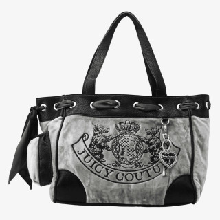 Juicy Couture Táska Daydreamer L. Duoble Hand Cotton/ PU Gre 