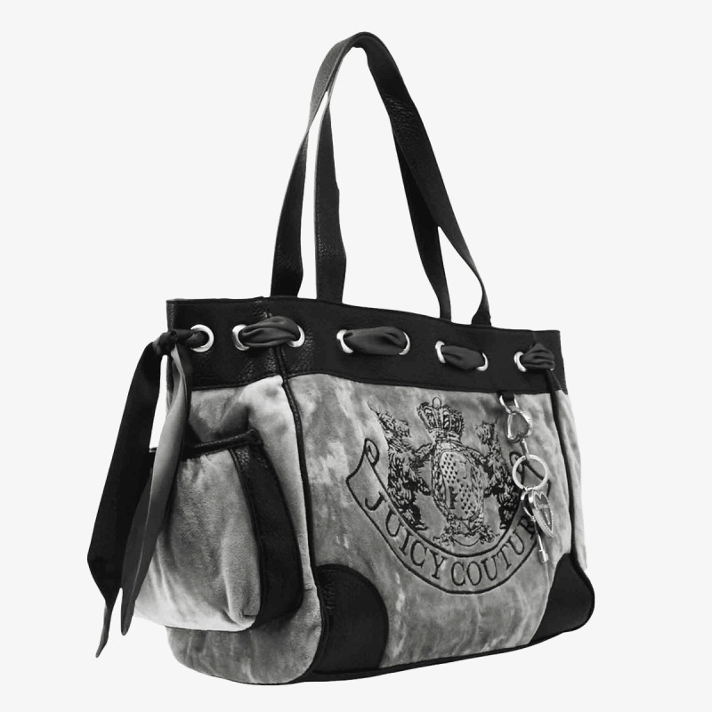 Juicy Couture Táska Daydreamer L. Duoble Hand Cotton/ PU Gre 