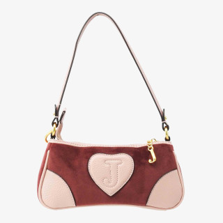 Juicy Couture Táska Daydreamer S. Hobo Polyester/PU Dark Red 