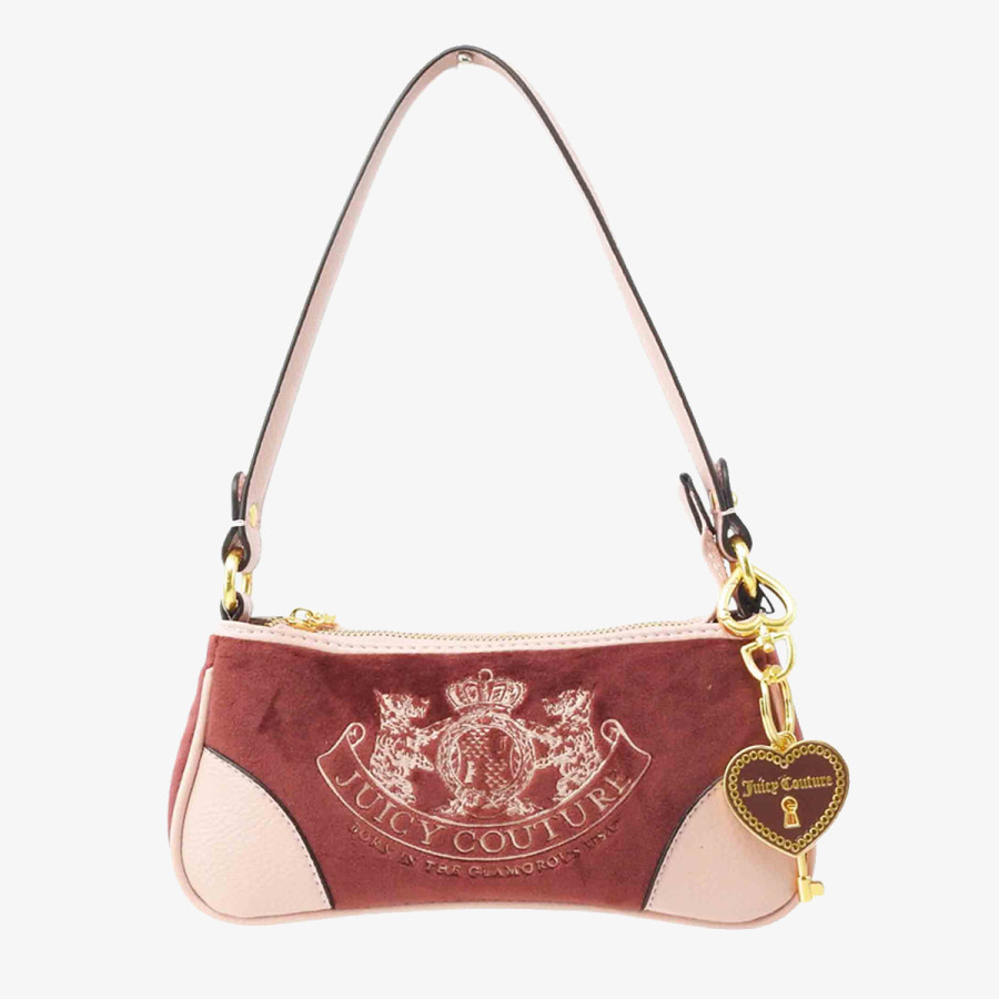 Juicy Couture Táska Daydreamer S. Hobo Polyester/PU Dark Red 