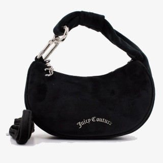 Juicy Couture Kis táska Blossom Small Hobo Bag Polyester Black 