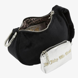 Juicy Couture Kis táska Blossom Small Hobo Bag Polyester Regatta 