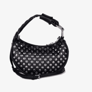 Juicy Couture Táska Blossom Studs S. Hobo PU Black 