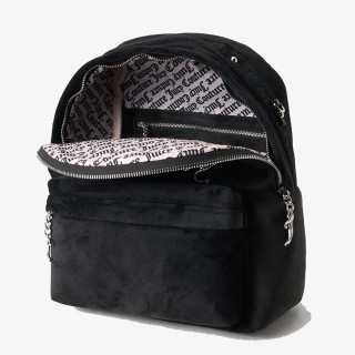 Juicy Couture Hátizsák KIMBERLY BACKPACK POLYESTER/PU Black 