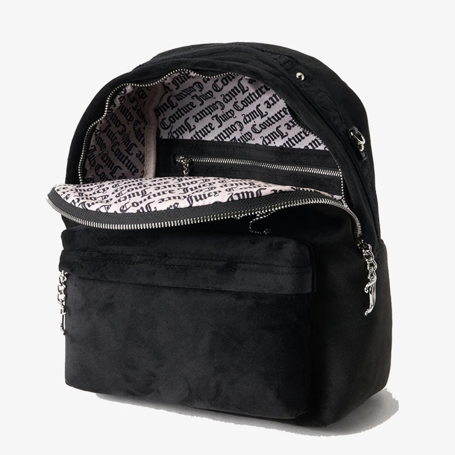 Juicy Couture Hátizsák KIMBERLY BACKPACK POLYESTER/PU Black 