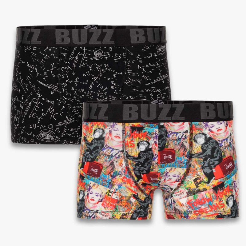 Buzz Alsónadrág MEN PRINTED BOXER 