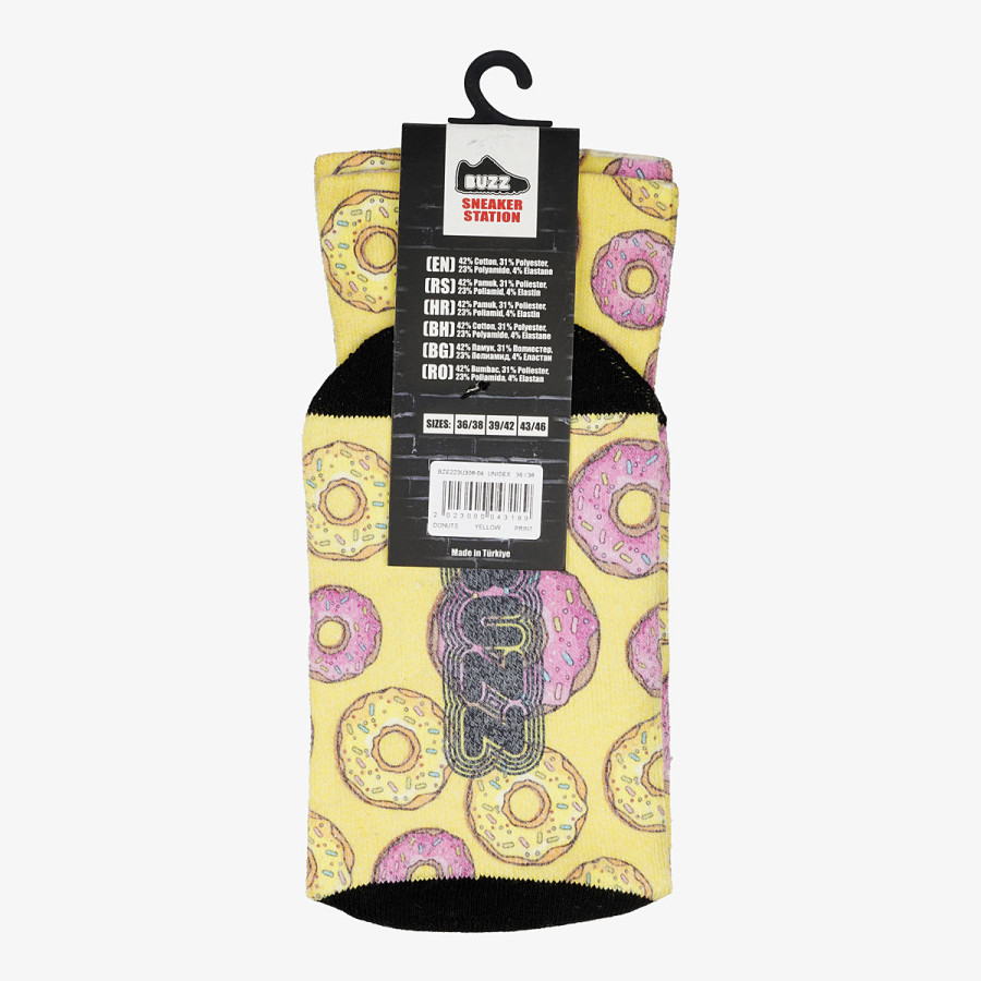 Buzz Zokni BUZZ SOCKS DONUTS 