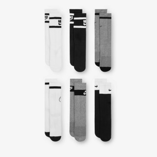 Nike Zokni Y NK EVERYDAY CUSH CREW 6PR -GFX2 
