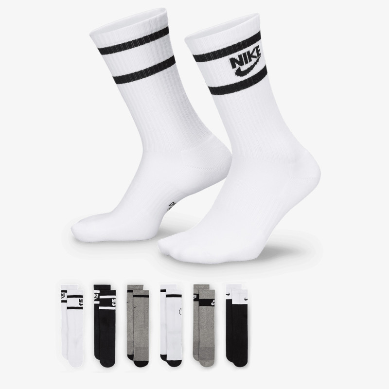 Nike Zokni Y NK EVERYDAY CUSH CREW 6PR -GFX2 