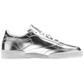 Reebok Sneaker CLUB C 85 S SHINE   SILVER/WHITE
