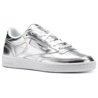 Reebok Sneaker CLUB C 85 S SHINE   SILVER/WHITE