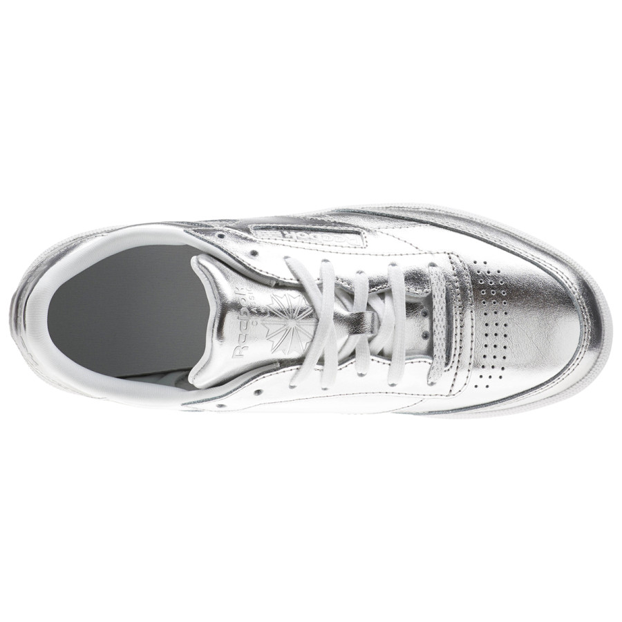 Reebok Sneaker CLUB C 85 S SHINE   SILVER/WHITE 