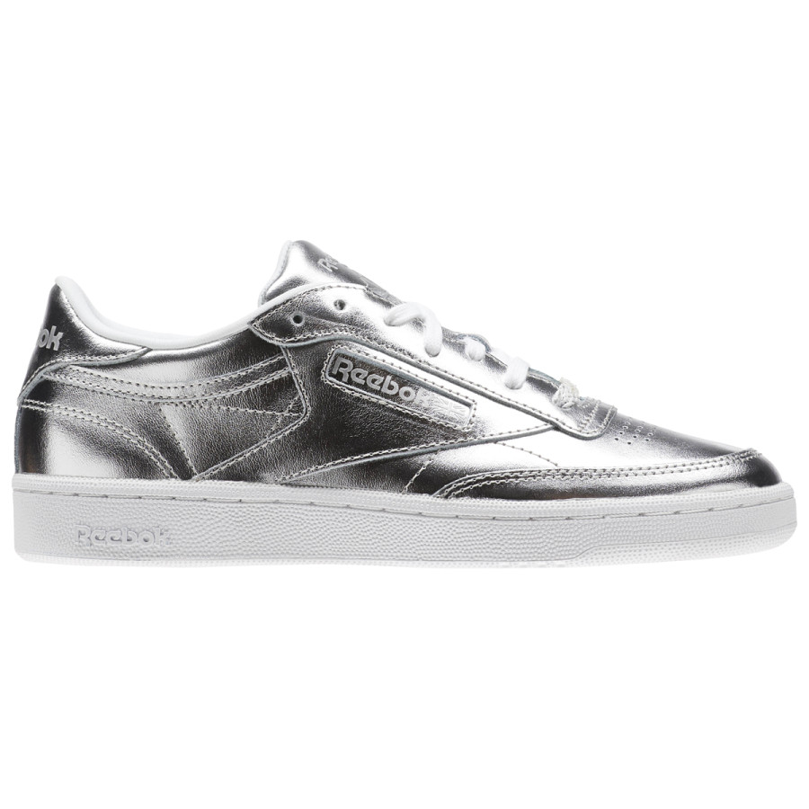 Reebok Sneaker CLUB C 85 S SHINE   SILVER/WHITE 