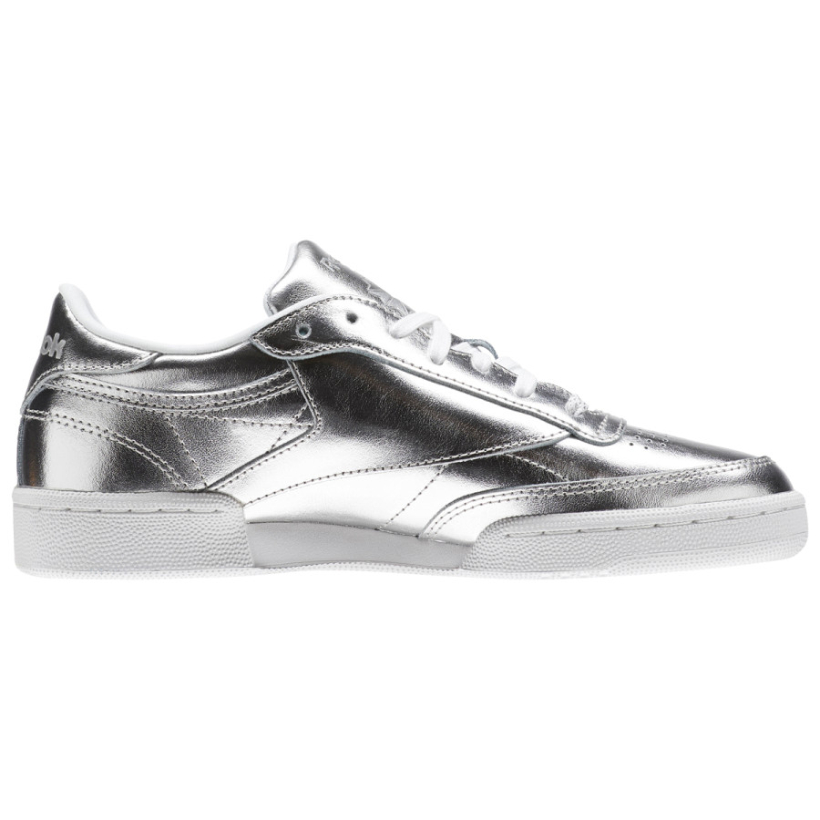 Reebok Sneaker CLUB C 85 S SHINE   SILVER/WHITE 