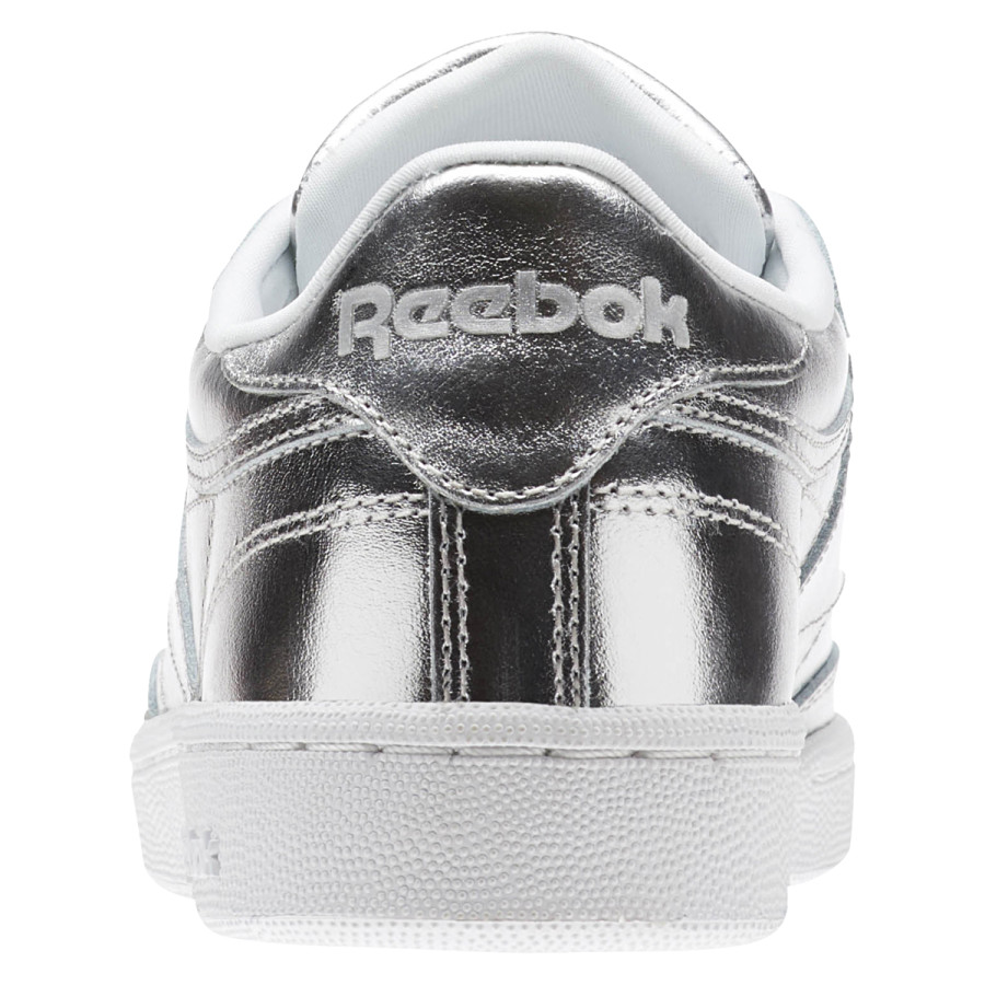 Reebok Sneaker CLUB C 85 S SHINE   SILVER/WHITE 