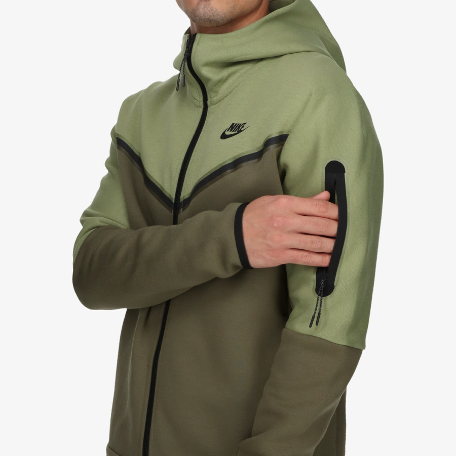 Nike Kapucnis pulóver M NSW TCH FLC HOODIE FZ WR 