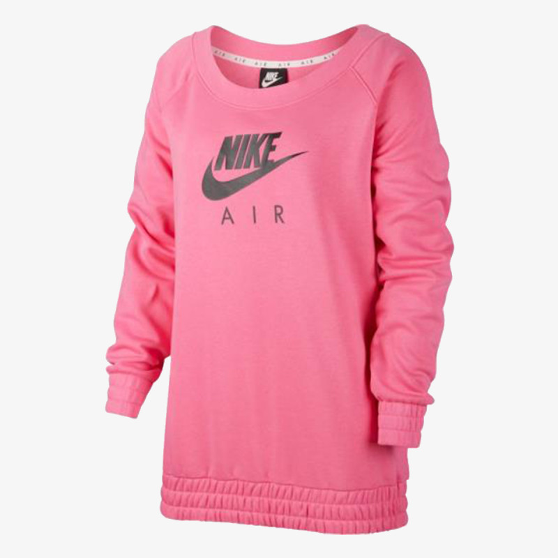 Nike Pulóver W NSW AIR CREW OS FLC 