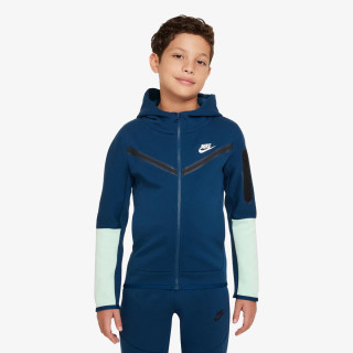 Nike Kapucnis pulóver B NSW TCH FLC FZ 