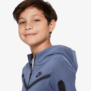 Nike Kapucnis pulóver B NSW TCH FLC FZ 