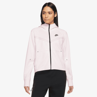 Nike Pulóver W NSW TCH FLC WR ESSNTL FZ HDY 