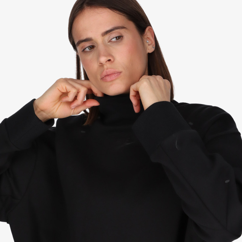 Nike Pulóver W NSW TCH FLC ESS LS TOP TLNK 