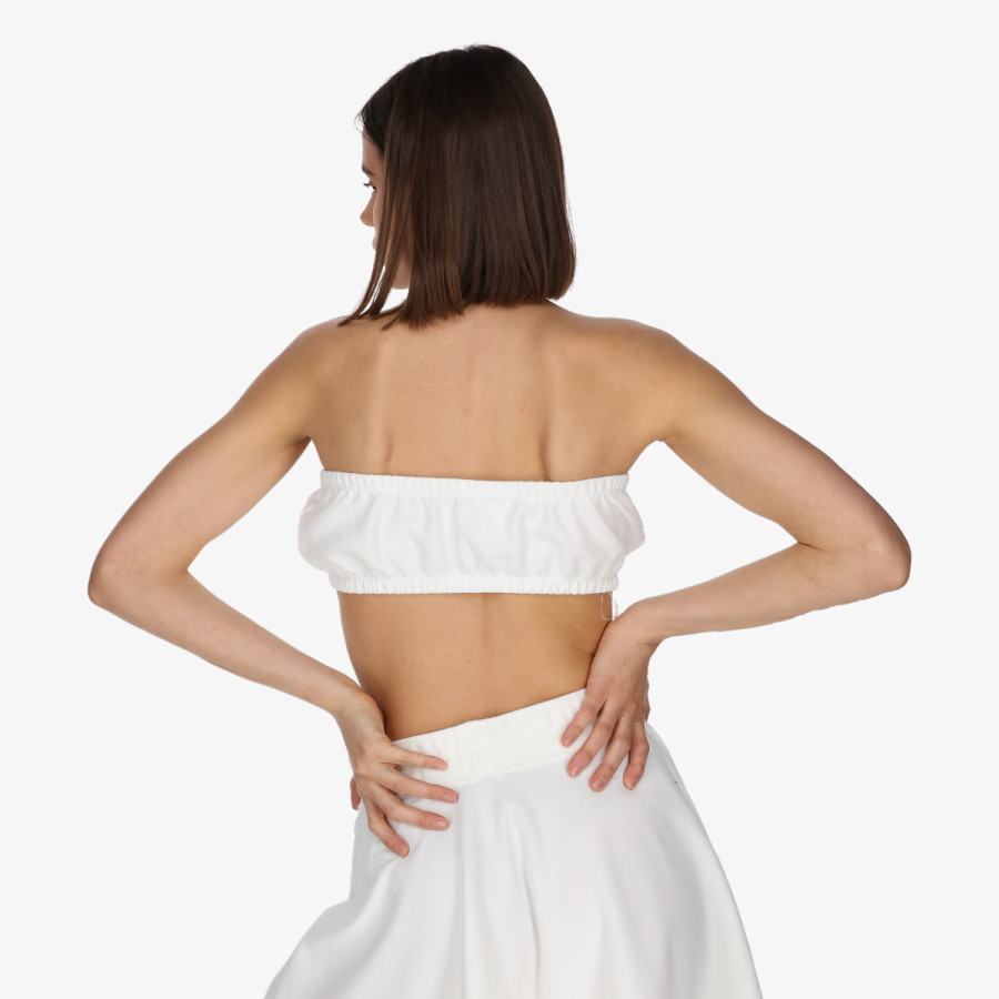 Nike Rövidített póló W NSW AIR PIQUE TOP BANDEAU 