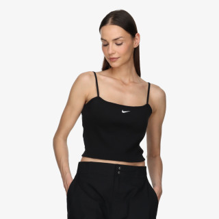 Nike Ujjatlan póló W NSW ESSNTL RIB CROP TOP 