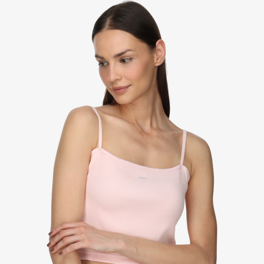 Nike Ujjatlan póló W NSW ESSNTL RIB CROP TOP 