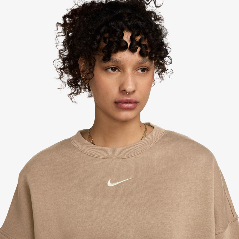Nike Hosszú ujjú póló W NSW PHNX FLC OOS CREW 