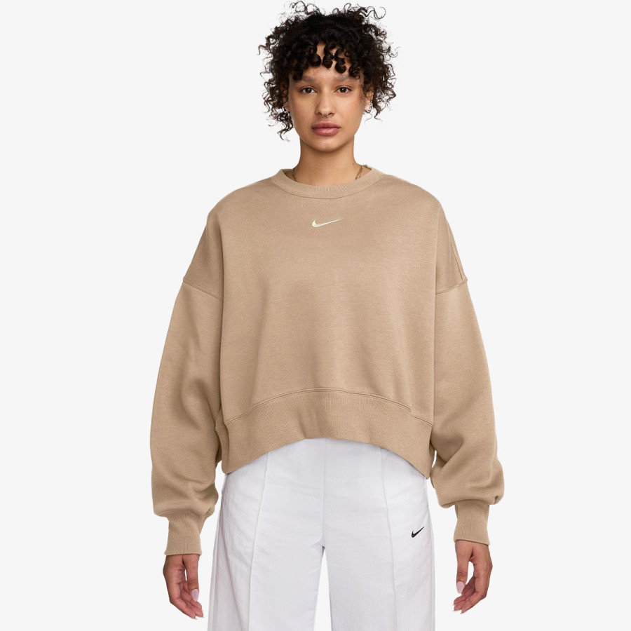 Nike Hosszú ujjú póló W NSW PHNX FLC OOS CREW 