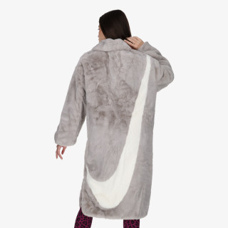 Nike Kabát W NSW FX FUR GFX AOP LNG JKT 