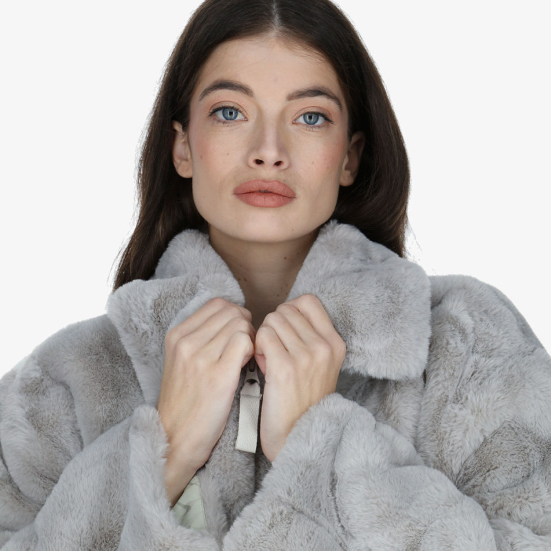Nike Kabát W NSW FX FUR GFX AOP LNG JKT 