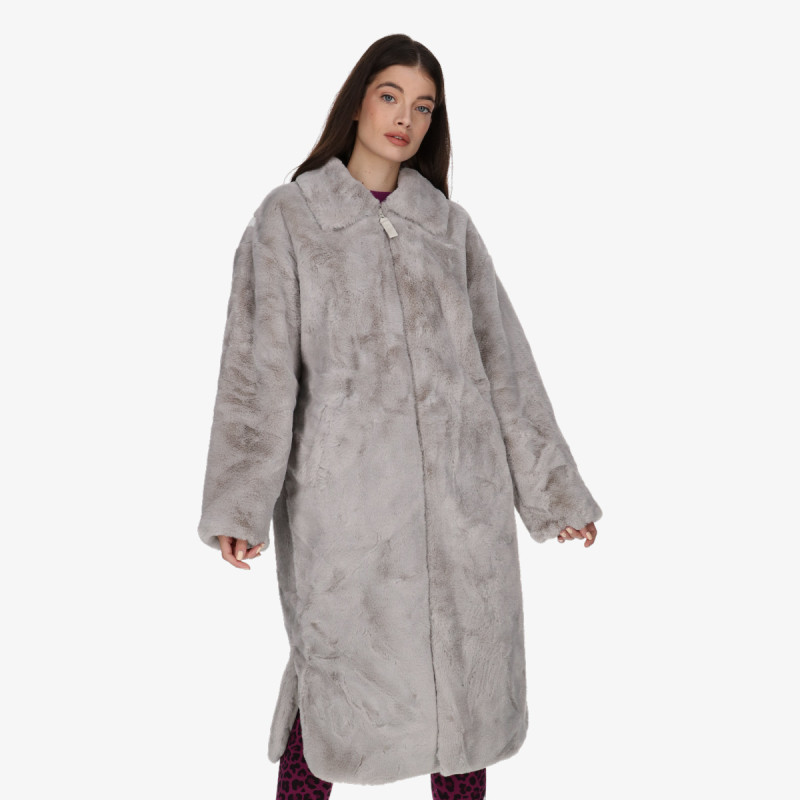 Nike Kabát W NSW FX FUR GFX AOP LNG JKT 
