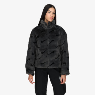 Nike Kabát W NSW FX FUR AOP JKT 