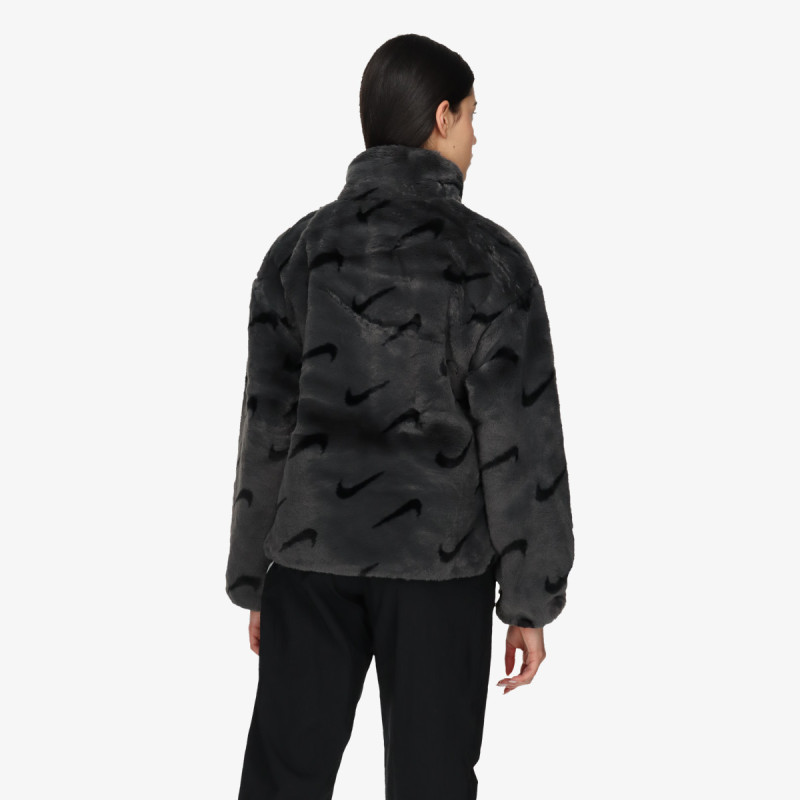 Nike Kabát W NSW FX FUR AOP JKT 