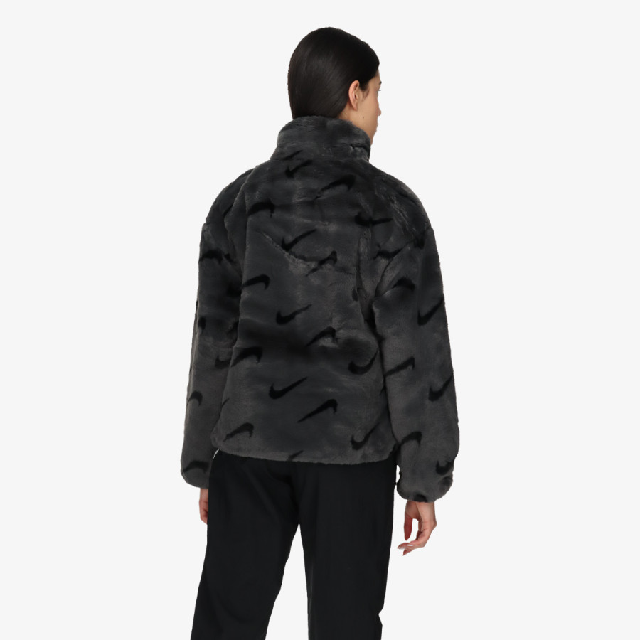 Nike Kabát W NSW FX FUR AOP JKT 