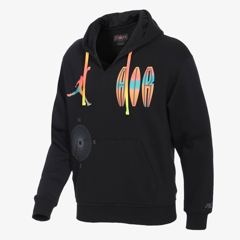 Nike Pulóver M J FLT MVP STMT FLC PO